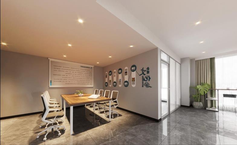 乌当区现代风格办公室LSZ3011-绿松子装饰